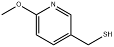 3-Pyridinemethanethiol, 6-methoxy- Structure