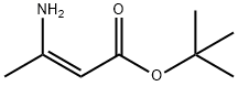 2-Butenoic acid, 3-amino-, 1,1-dimethylethyl ester, (2Z)- Structure