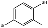 Benzenethiol, 4-bromo-2-iodo- Structure