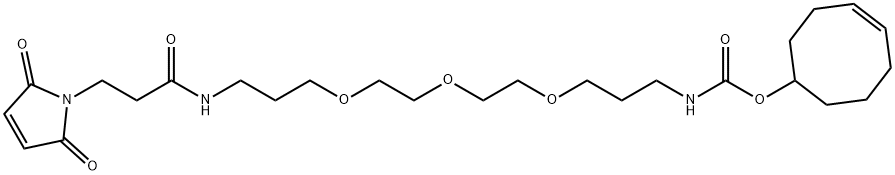 trans-Cyclooctene-maleimide Structure