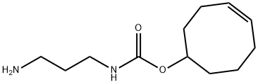 TCO-Amine Hydrochloride 구조식 이미지