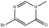 6-Bromo-3-methylpyrimidin-4(3H)-one 구조식 이미지