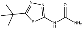 Urea, N-[5-(1,1-dimethylethyl)-1,3,4-thiadiazol-2-yl]- Structure