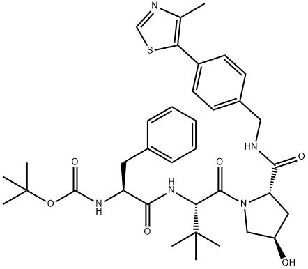 VHL Ligand 4 구조식 이미지