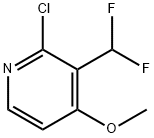 Pyridine, 2-chloro-3-(difluoromethyl)-4-methoxy- 구조식 이미지