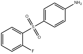 Benzenamine, 4-[(2-fluorophenyl)sulfonyl]- Structure