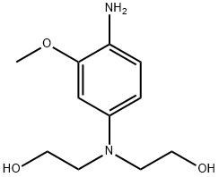 2,2''-[(4-Amino-3-methoxyphenyl)imino]bis[ethanol] 구조식 이미지