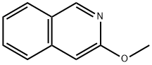 Isoquinoline, 3-methoxy- 구조식 이미지