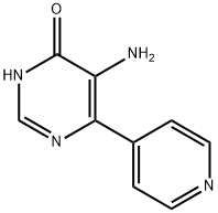 4(3H)-Pyrimidinone, 5-amino-6-(4-pyridinyl)- 구조식 이미지