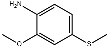 Benzenamine, 2-methoxy-4-(methylthio)- Structure