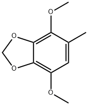 1,3-Benzodioxole, 4,7-dimethoxy-5-methyl- Structure