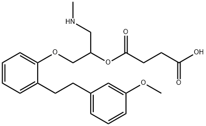 Sarpogrelate Related Compound III HCl 구조식 이미지