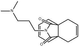 N-[3-(디메틸아미노)프로필]-1,4,5,8-테트라히드로-4a,8a-나프탈렌디카르비미드 구조식 이미지