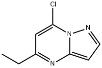 Pyrazolo[1,5-a]pyrimidine, 7-chloro-5-ethyl- Structure