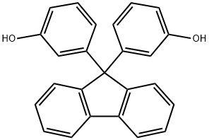 Phenol, 3,3'-(9H-fluoren-9-ylidene)bis- (9CI) Structure