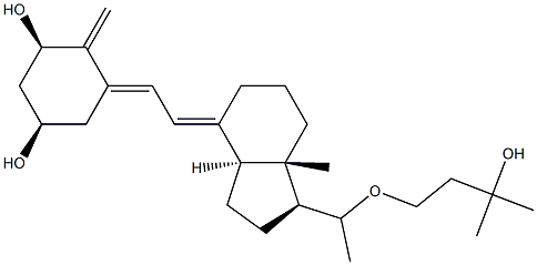 1β-maxacalcitol Structure