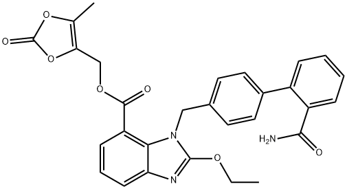 Azilsartan Impurity 구조식 이미지