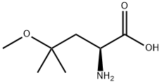 Leucine, 4-methoxy- 구조식 이미지