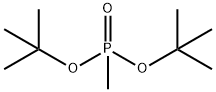 Phosphonic acid, P-methyl-, bis(1,1-dimethylethyl) ester 구조식 이미지