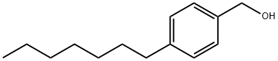 Benzenemethanol, 4-heptyl- 구조식 이미지