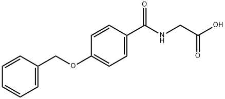 {[4-(benzyloxy)phenyl]formamido}acetic acid 구조식 이미지
