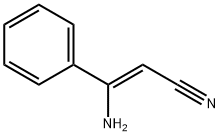 2-Propenenitrile, 3-amino-3-phenyl-, (2Z)- Structure