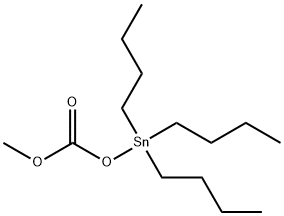 Stannane, tributyl[(methoxycarbonyl)oxy]- (9CI) 구조식 이미지