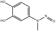 1,2-Benzenediol, 4-(methylnitrosoamino)- 구조식 이미지