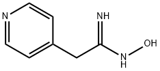 4-Pyridineethanimidamide, N-hydroxy- Structure