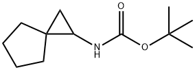 tert-Butyl N-spiro[2.4]heptan-1-ylcarbamate Structure