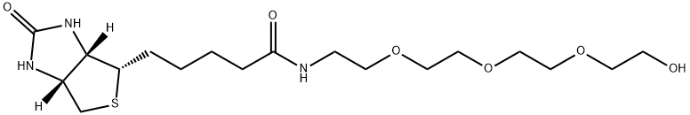 Biotin-PEG4-alcohol Structure
