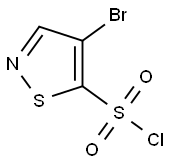 5-Isothiazolesulfonyl chloride, 4-bromo- Structure