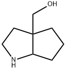 Cyclopenta[b]pyrrole-3a(1H)-methanol, hexahydro- Structure