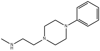 1-Piperazineethanamine, N-methyl-4-phenyl- Structure