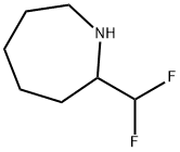 1H-Azepine, 2-(difluoromethyl)hexahydro- 구조식 이미지