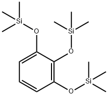 Benzene, 1,2,3-tris[(trimethylsilyl)oxy]- Structure