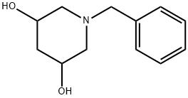 1-Benzyl-piperidine-3,5-diol Structure