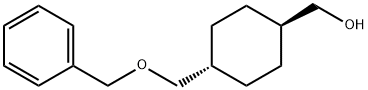 Cyclohexanemethanol, 4-[(phenylmethoxy)methyl]-, trans- Structure