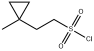 2-(1-methylcyclopropyl)ethane-1-sulfonyl chloride Structure