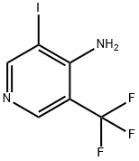 4-Pyridinamine, 3-iodo-5-(trifluoromethyl)- Structure