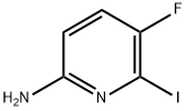 2-Pyridinamine, 5-fluoro-6-iodo- Structure