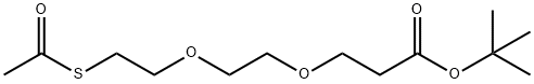 S-acetyl-PEG2-t-butyl ester 구조식 이미지