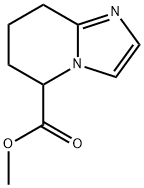 Imidazo[1,2-a]pyridine-5-carboxylic acid, 5,6,7,8-tetrahydro-, methyl ester 구조식 이미지