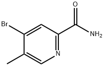 2-Pyridinecarboxamide, 4-bromo-5-methyl- Structure