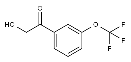 2-Hydroxy-3’-(trifluoromethoxy)acetophenone 구조식 이미지
