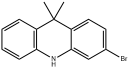 Acridine, 3-bromo-9,10-dihydro-9,9-dimethyl- Structure