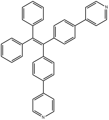 4,4′-[(2,2-Diphenylethenylidene)di-4,1-phenylene]bis[pyridine] Structure