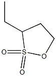 1,2-Oxathiolane, 3-ethyl-, 2,2-dioxide Structure