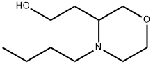 3-Morpholineethanol, 4-butyl- Structure
