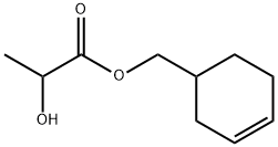 Propanoic acid, 2-hydroxy-, 3-cyclohexen-1-ylmethyl ester Structure